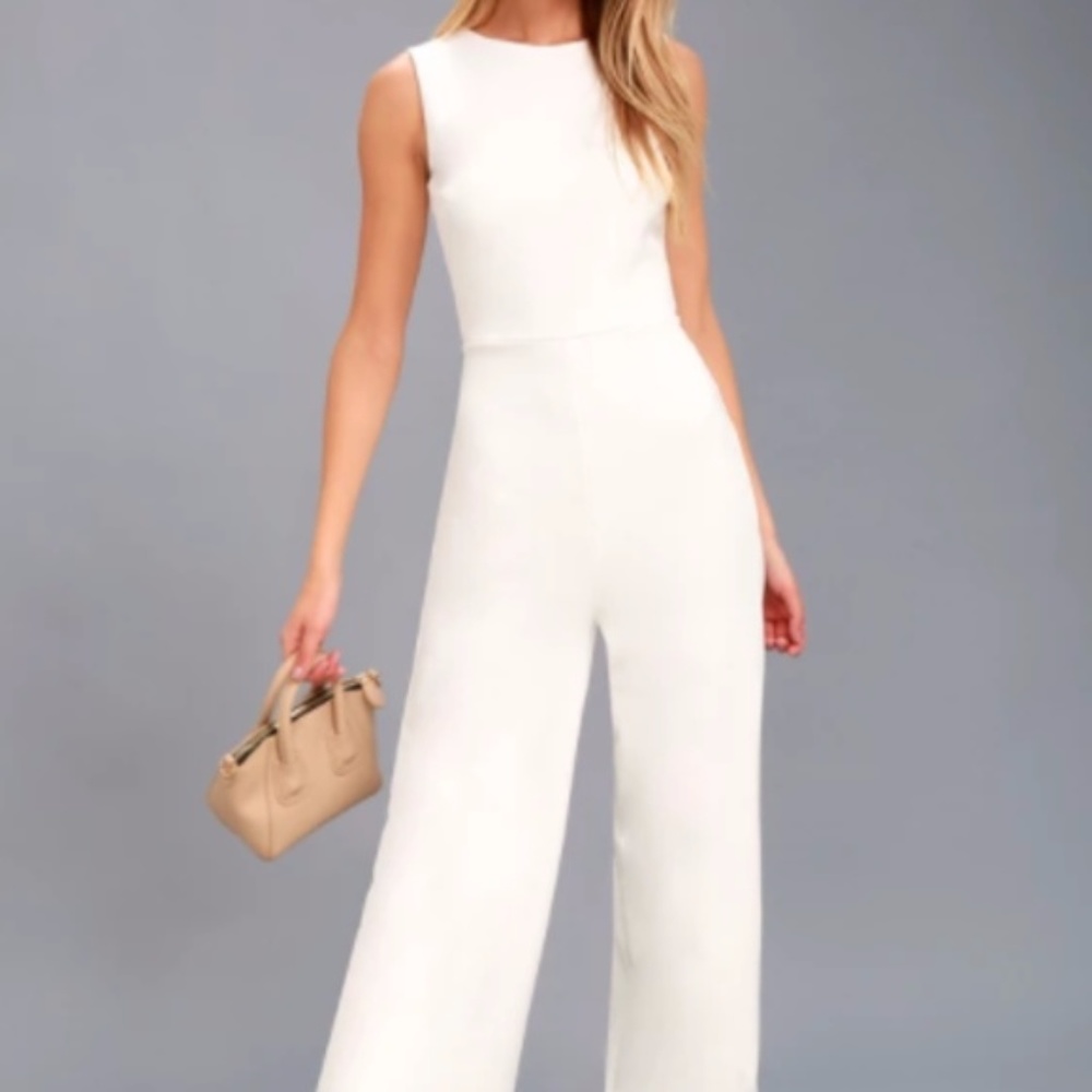 REFINE AND POISE Lulu's Wide-Leg Jumpsuit